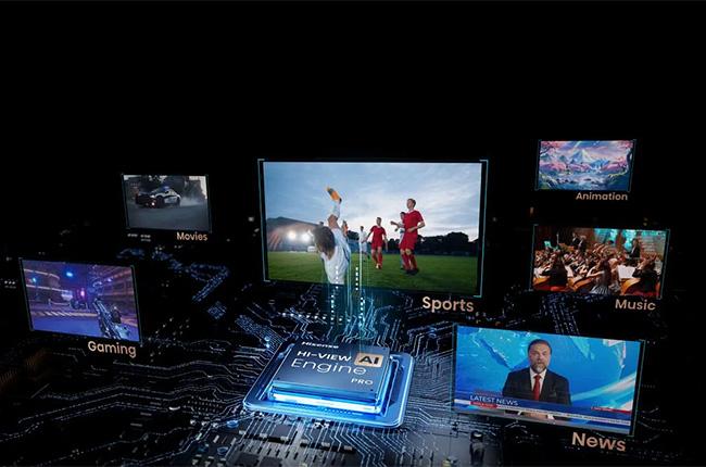 HISENSE U8Q 2026 Mini LED 4K Vidaa TV τηλεόραση