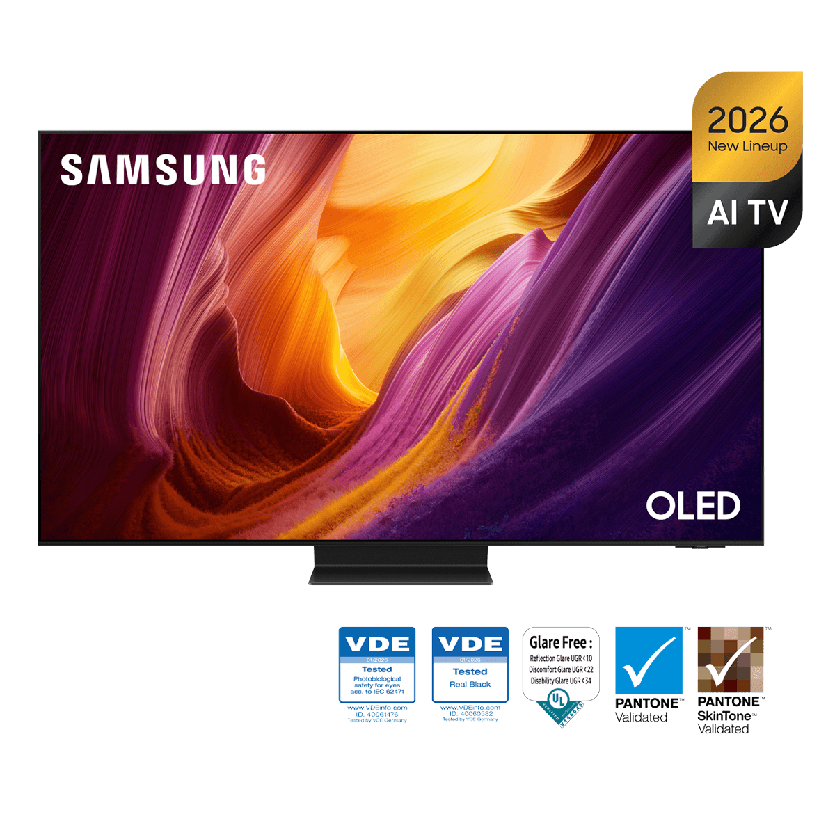 SAMSUNG 55S95H 55'' QLED 4K Vision AI Smart TV Τηλεόραση