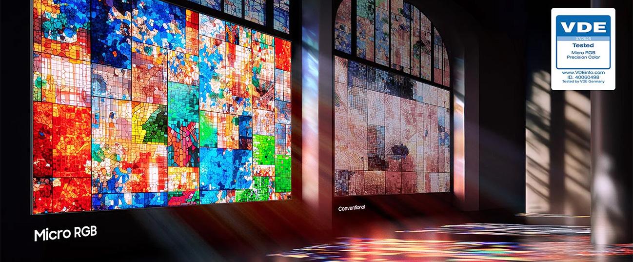 SAMSUNG Micro RGB R85H 4K Vision AI Smart TV