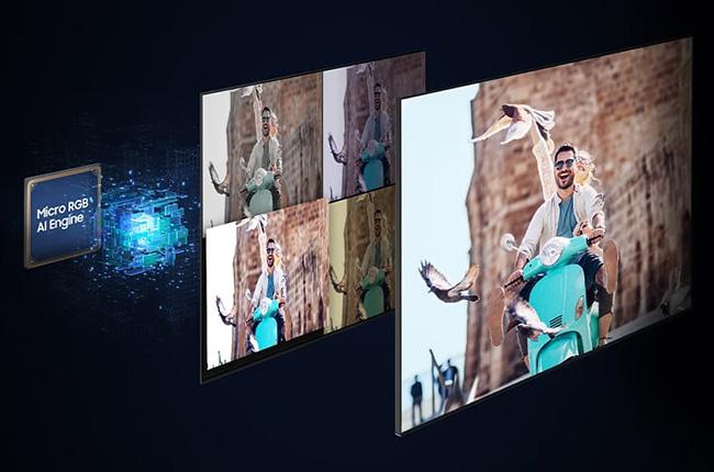 SAMSUNG Micro RGB R85H 4K Vision AI Smart TV