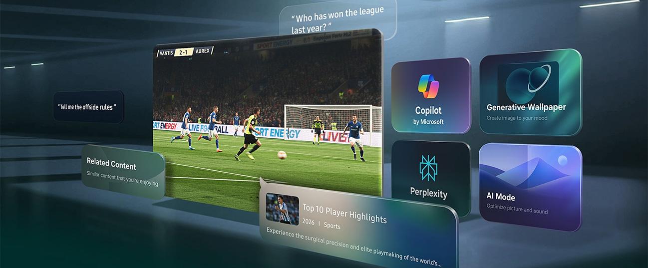 SAMSUNG Micro RGB R85H 4K Vision AI Smart TV