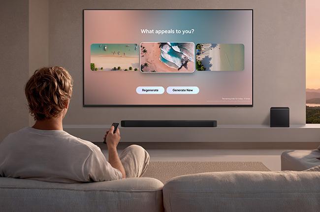 SAMSUNG Micro RGB R85H 4K Vision AI Smart TV