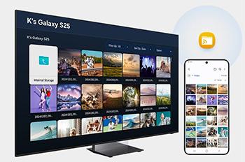 SAMSUNG Micro RGB R85H 4K Vision AI Smart TV