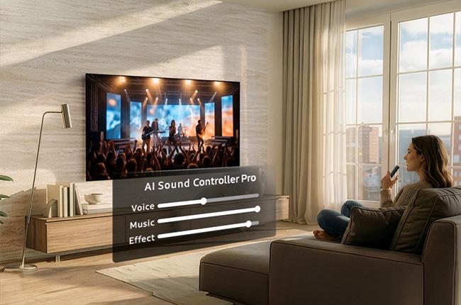 SAMSUNG S85H QLED 4K Vision AI Smart TV Τηλεόραση