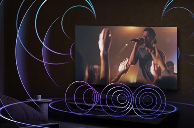 SAMSUNG S85H QLED 4K Vision AI Smart TV Τηλεόραση