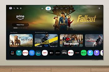 SAMSUNG S85H QLED 4K Vision AI Smart TV Τηλεόραση