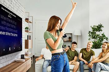 SAMSUNG S85H QLED 4K Vision AI Smart TV Τηλεόραση