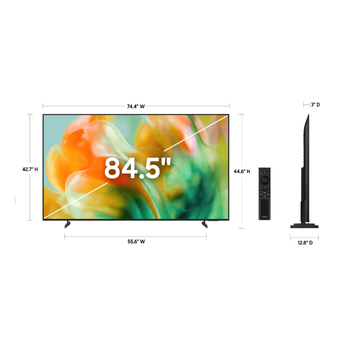SAMSUNG 85M80H AI 85'' Mini LED 4K Smart TV Τηλεόραση - 6