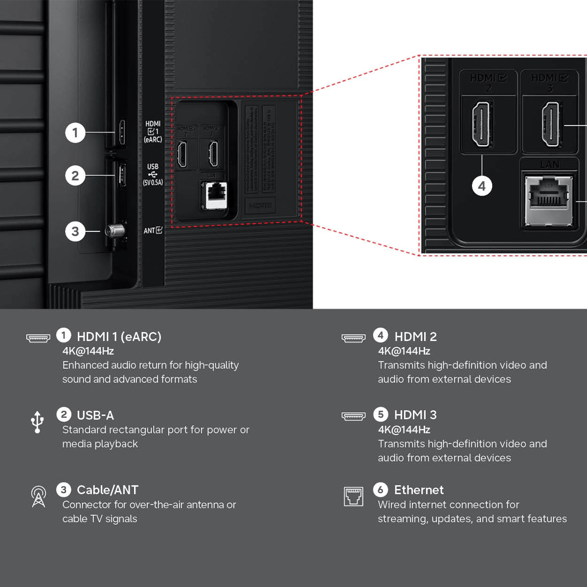 SAMSUNG 55M80H AI 55'' Mini LED 4K Smart TV Τηλεόραση - 4