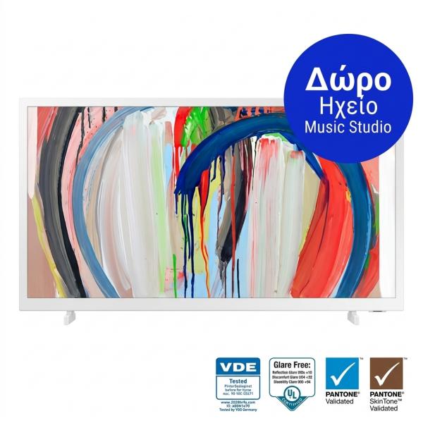 SAMSUNG 55LS03H 55'' The Frame 4K Vision AI Smart TV Τηλεόραση Μαύρο