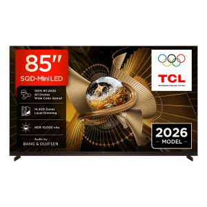 TCL 85X11L 85'' X11L SQD-Mini LED TV Google TV Τηλεόραση Black