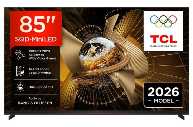 TCL SQD miniLED 4K 144Hz 85X11L TV