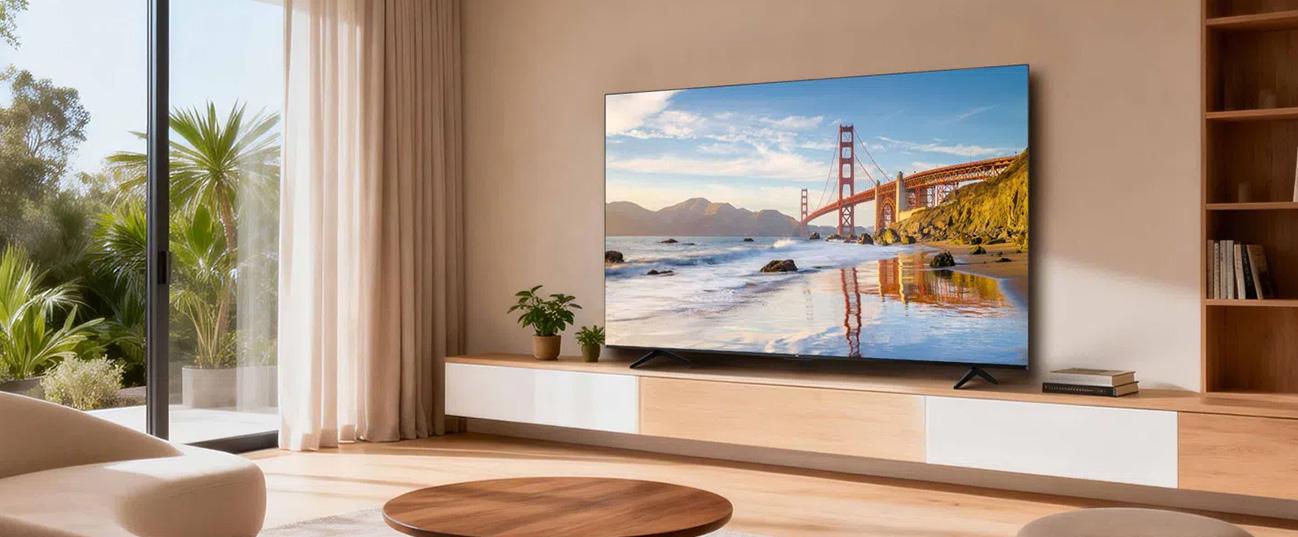 TCL 65P6L 65'' 4K Google TV Τηλεόραση Black