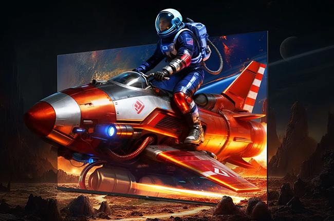 TCL 65P6L 65'' 4K Google TV Τηλεόραση Black