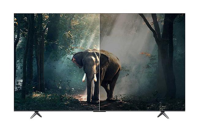 TCL 65P6L 65'' 4K Google TV Τηλεόραση Black