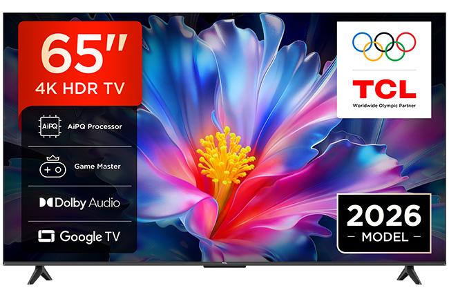 TCL 65P6L 65'' 4K Google TV Τηλεόραση Black