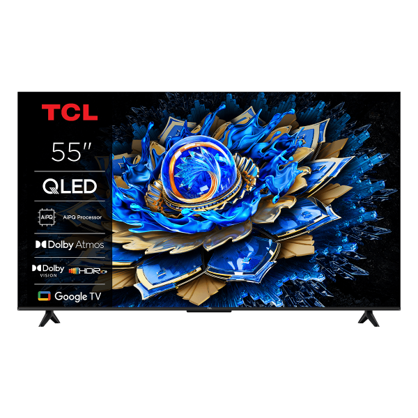 TCL 55T69C 55'' QLED 4K Google TV Τηλεόραση