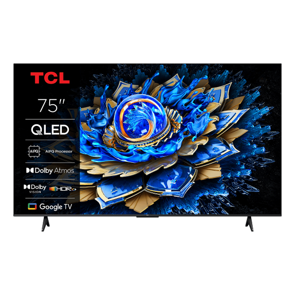 TCL 75T69C 75'' QLED 4K Google TV Τηλεόραση