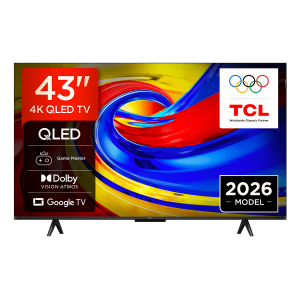 TCL 43P7L 43'' QLED LED 4K Google TV Τηλεόραση