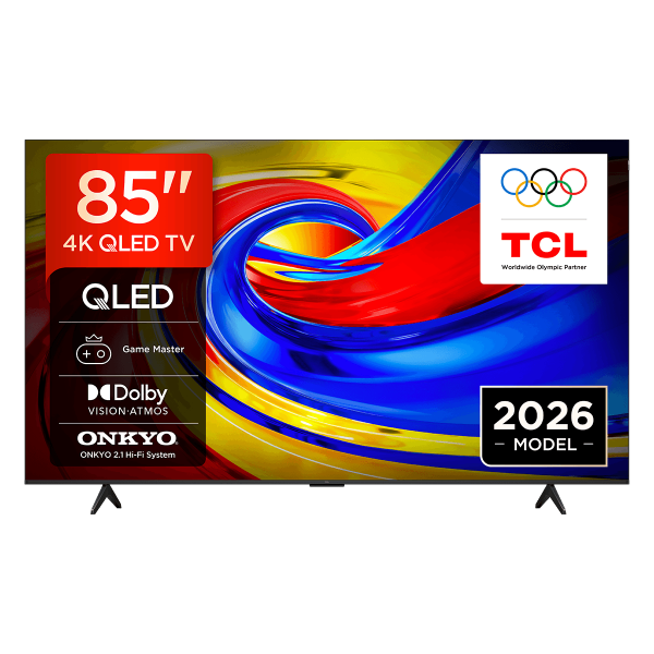 TCL 85P7L 85'' QLED LED 4K Google TV Τηλεόραση