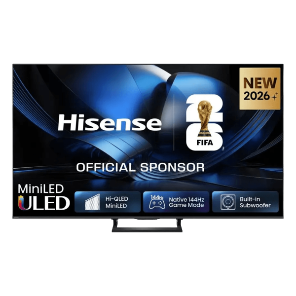 HISENSE 65U7SE 65" QLED MiniLED 4K Vidaa TV 144Hz Τηλεόραση Black
