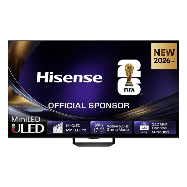 HISENSE 75U7S Pro 2026 75" Hi-QLED MiniLED 4K Vidaa TV Τηλεόραση Black