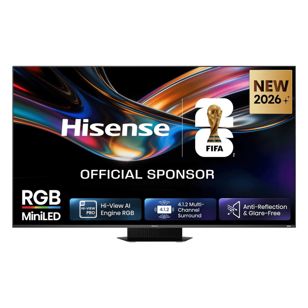 HISENSE 75UR9S 2026 75" RGB MiniLED 4K Vidaa TV Τηλεόραση Black
