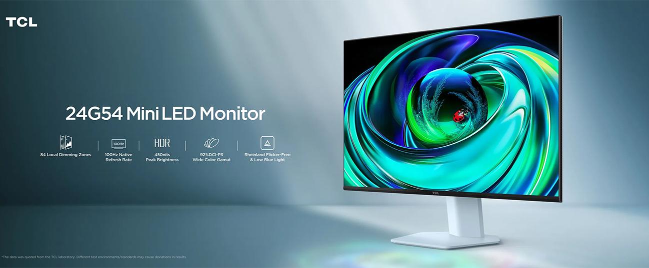 TCL 24G54 24'' Mini LED Monitor