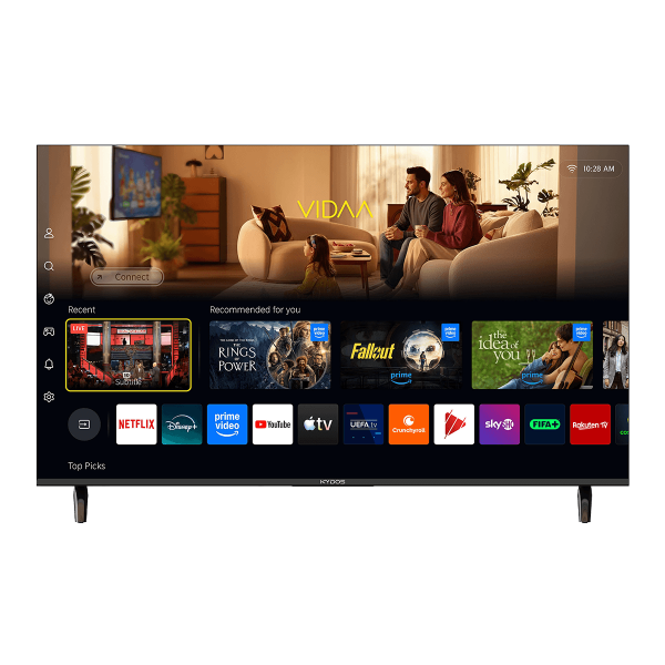KYDOS K50VU22SQ 50'' QLED Vidaa TV Τηλεόραση
