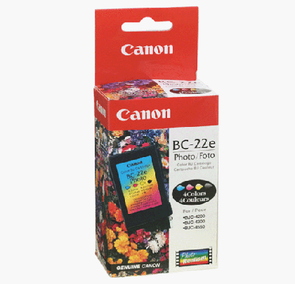 Canon BC-22e 4-Color Photo Cartridge