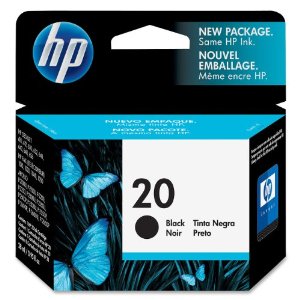 HP Μελάνη 20 Black C6614DE
