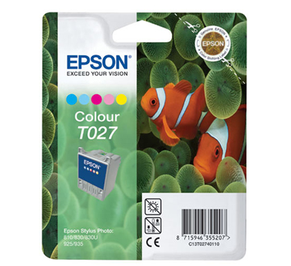 CTR EPSON STYLUS/TO27401 CLR PHT.810
