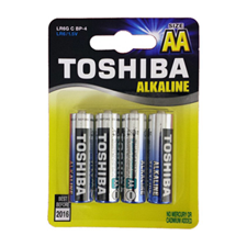 Αλκαλικές Μπαταρίες TOSHIBA LR03 GR FI (4 Tεμ.)