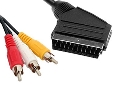  ΚΑΛΩΔΙΟ SCART ΣΕ 3 RCA 1,5mm