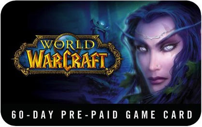 WORLD OF WARCRAFT TIMECARD
