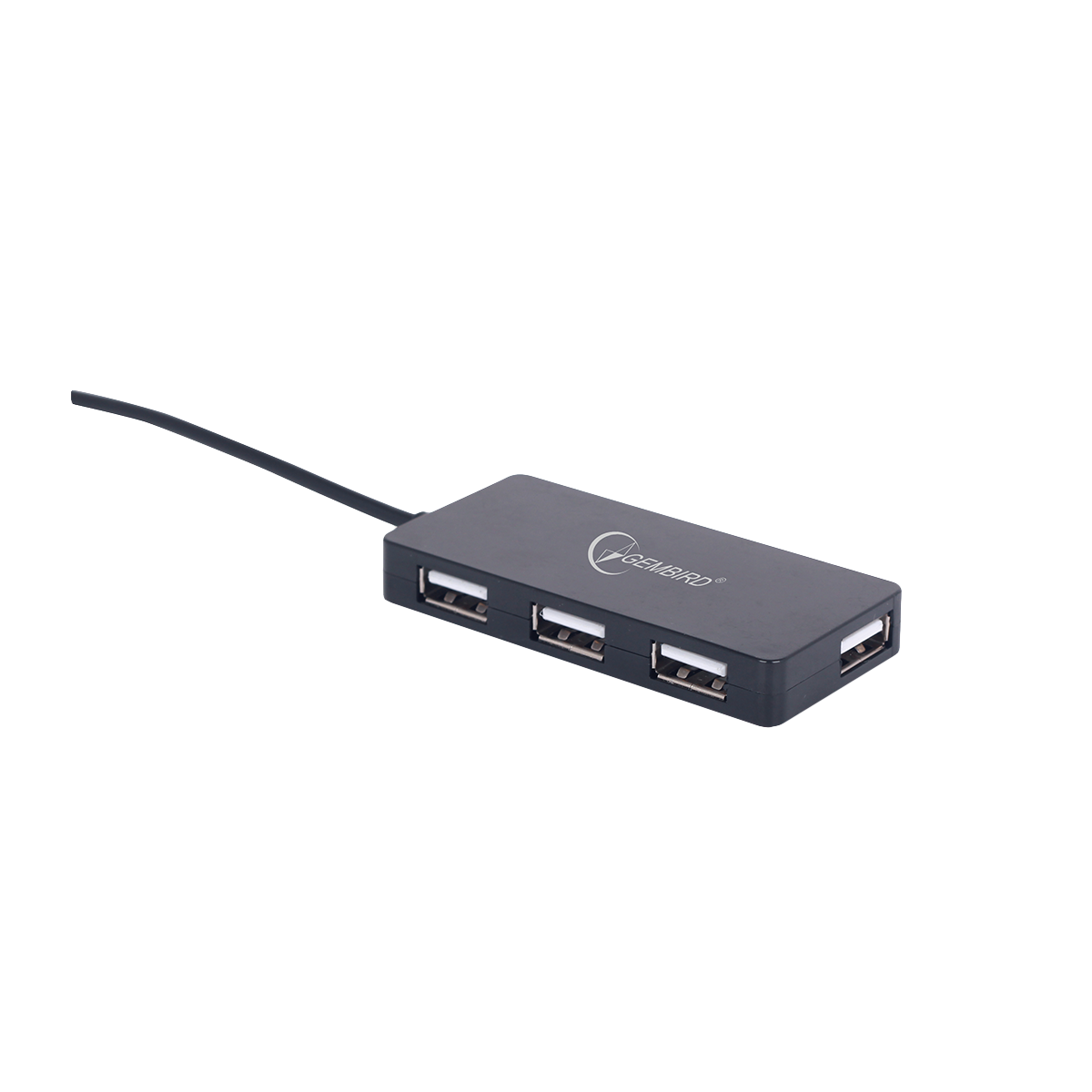 GEMBIRD USB 2.0 4-port hub Μαύρο - 2
