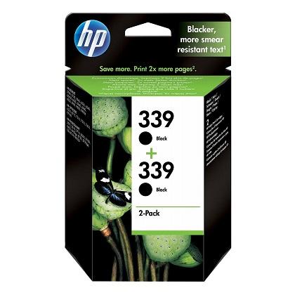 HP doxeio melanis 339 2-Pack mayro