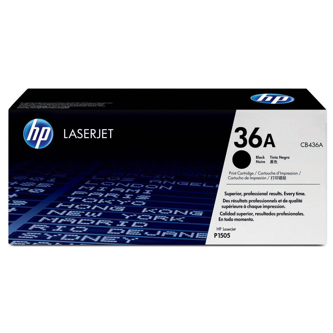 TONER HP LJ P1505 CB436 BLK