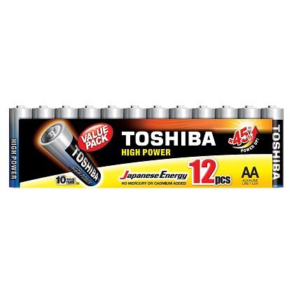 TOSHIBA alkalikes mpataries LR06 AA 