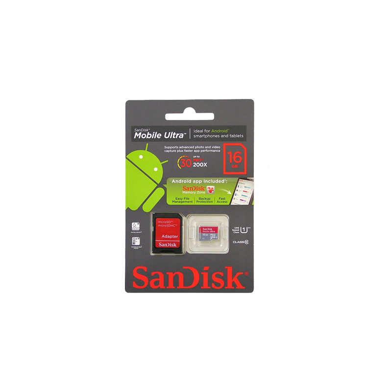 SANDISK Memory Card MicroSD Ultra Android