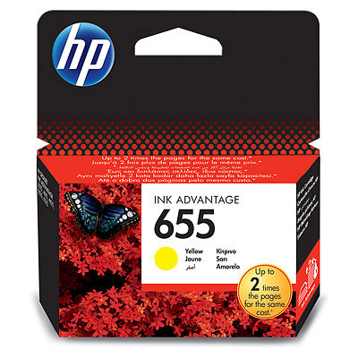 CTR HP No 655 YELLOW INK