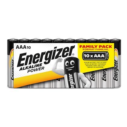 ENERGIZER alkaline battery AAA LR03 (10 pcs)