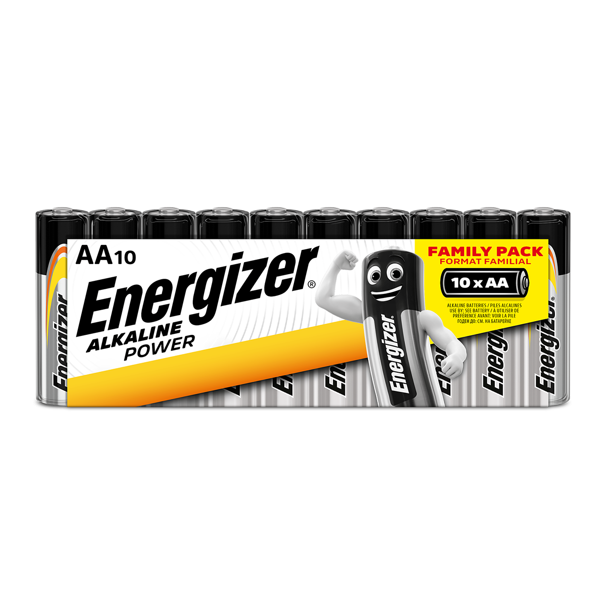 ENERGIZER αλκαλικές μπαταρίες AA LR06 (10 Τεμάχια)