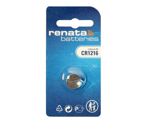 Lithium battery RENATA CR1216 3V