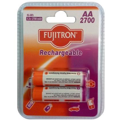 FUJITRON rechargeable batteries Ni-MH ΑΑ 1.2V 2700mAh 