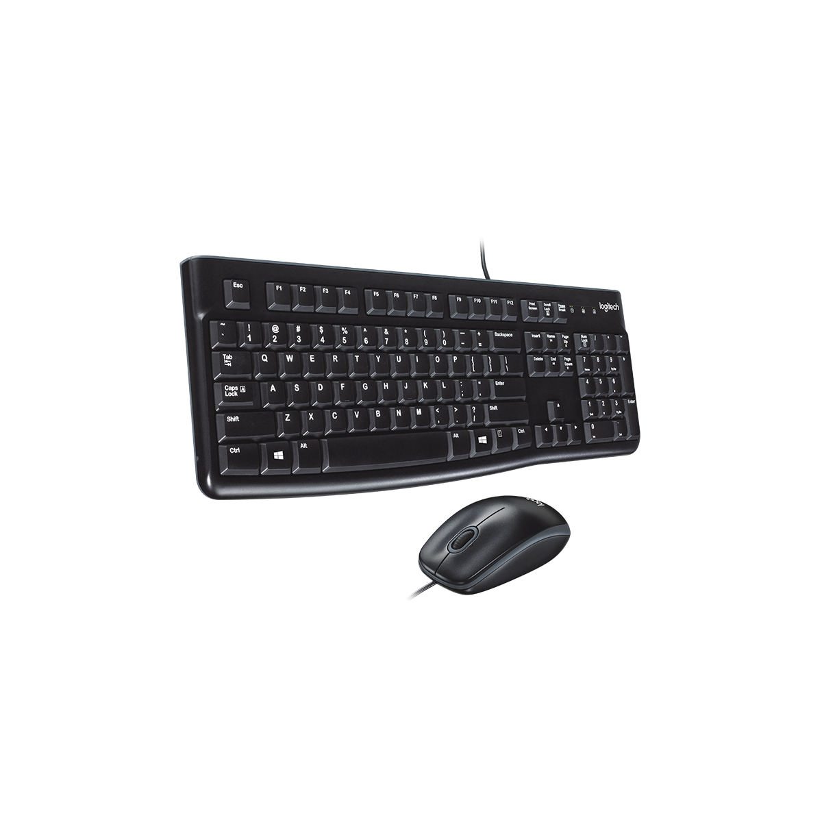 LOGITECH σετ desktop ενσύρματο πληκτρολόγιο και ποντίκι MK120