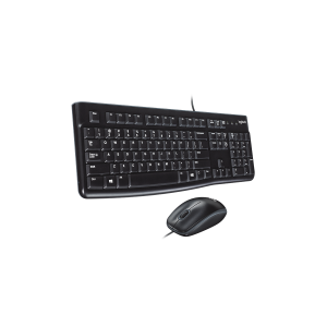 LOGITECH σετ desktop ενσύρματο πληκτρολόγιο και ποντίκι MK120