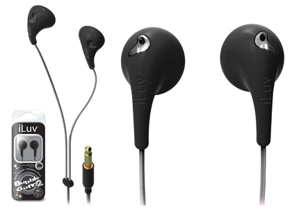 iLuv Bubble Gum II iEP205 Stereo EarBuds