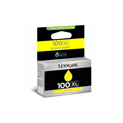 CTR LEXMARK No100XL YELLOW