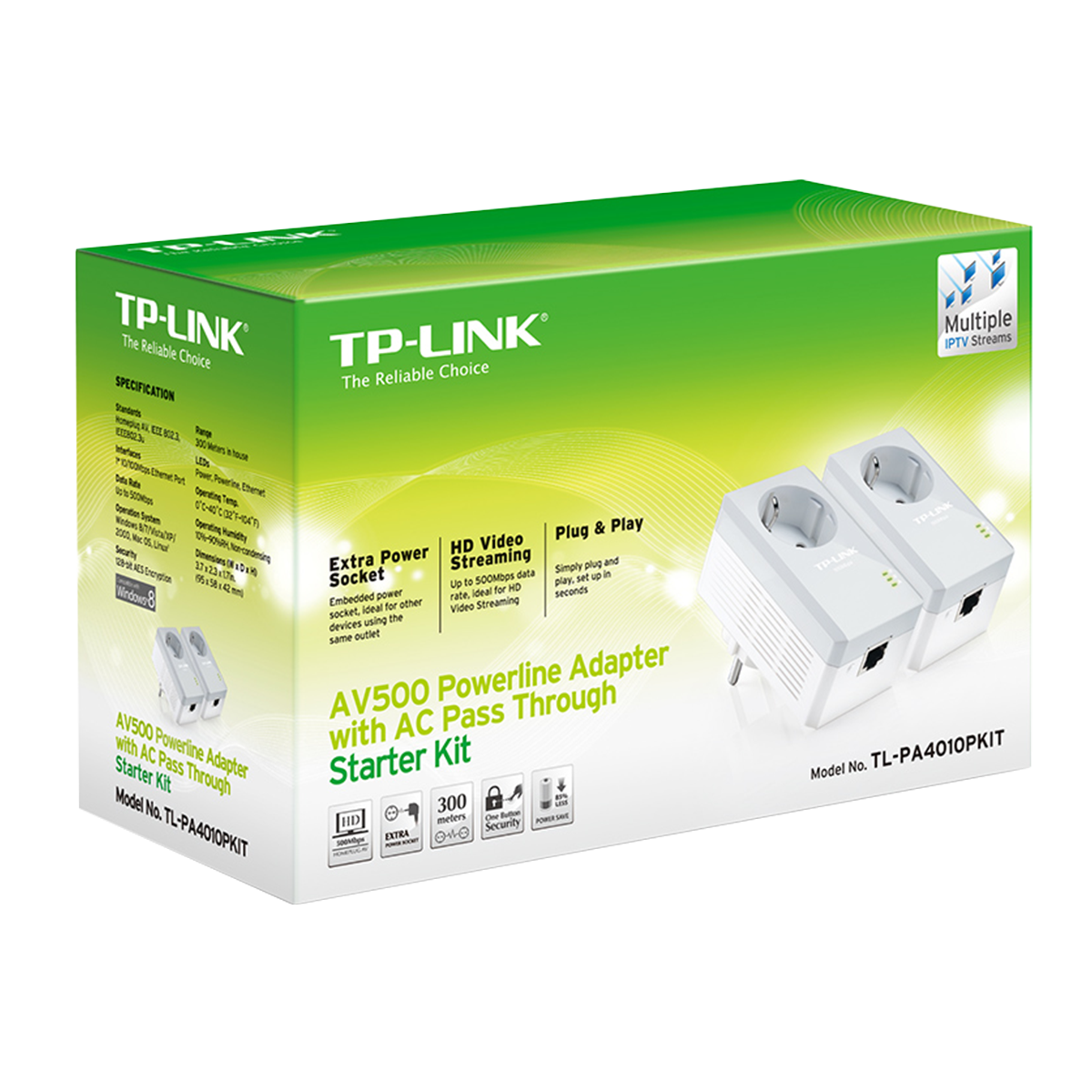 TP-LINK προσαρμογέας δικτύου TL-PA4010 - 2